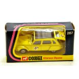 Corgi No. 287 Citroen Dyane. E to NM in Box.