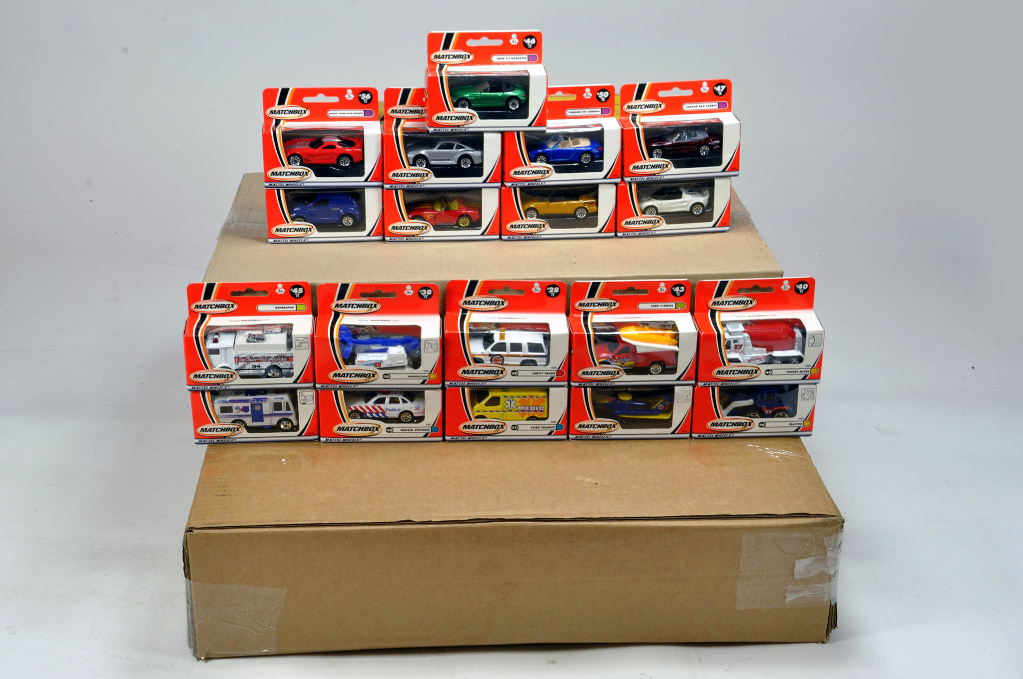 A group of As New and Carded Matchbox diecast comprising USA series 2017 issues.