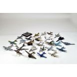 Unboxed diecast Aircraft group comprising various issues. Some attention needed but generally VG.