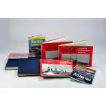 An interesting group of Military / Navy theme non fiction literature / reference books. Janes
