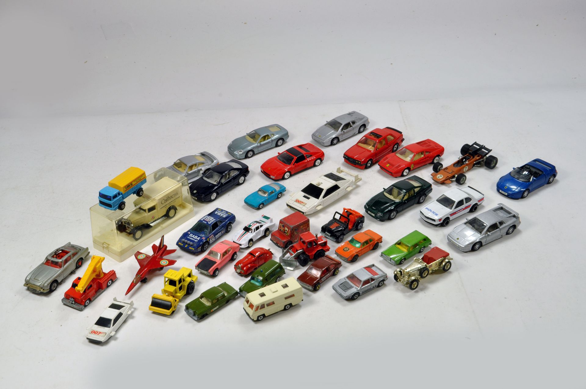 A group of diecast issues from Matchbox, Corgi etc comprising interesting issues.