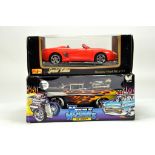 Maisto 1/18 diecast issue comprising Mustang Mach III plus Muscle Machines 57 Chevy. Generally E