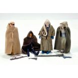 Kenner Early Issue Star Wars Figure issues comprising Bib Fortuna, Squid Head, Prune Face and Luke
