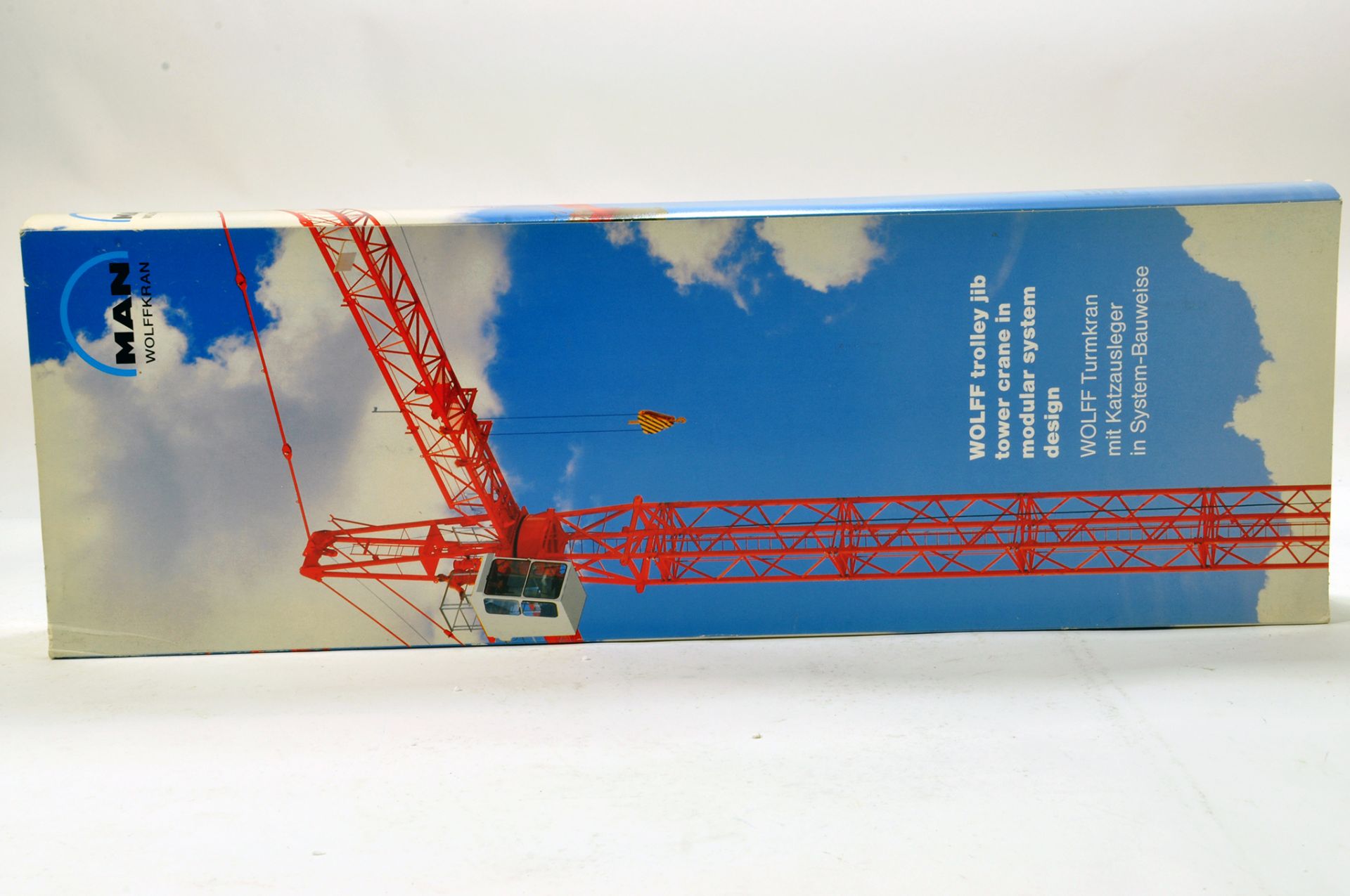 Conrad 1/87 Construction issue comprising MAN Wolffkran Tower Crane. Generally E to NM.