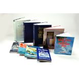 An interesting group of Military / Navy theme non fiction literature / reference books. Janes