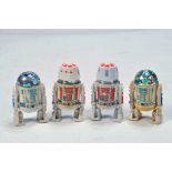 Kenner Early Issue Star Wars Figure issues comprising R2D2 and two R5-D4 . Generally G. (4)