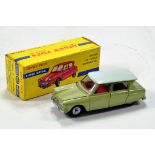 French Dinky No. 557 Citroen AMI 6 in pale green with grey roof and red interior. Generally E to
