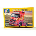 An unmade plastic Italeri Kit in 1/24 of a Volvo FH16 Truck.