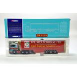 Corgi 1/50 diecast truck issue comprising No. 76401 Scania Curtainside in livery of Pollock. E to NM