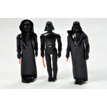 Kenner Early Issue Star Wars Figure issues comprising Darth Vader Trio. Generally VG. (3)