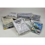 Various mainly Revell Plastic Model Kits, complete in Bags. Aircraft issues.