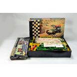 Vintage Scalextric Set plus Pitstop Pack. Generally Complete in boxes.