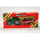 Britains 1/32 Farm Issue comprising Deutz DX110 Tractor and Manure Spreader Set. E to NM in Box.