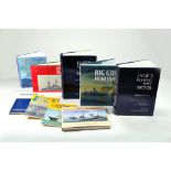 An interesting group of Military / Navy theme non fiction literature / reference books. Janes