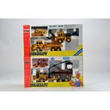 Duo of boxed Joal Construction Sets comprising Volvo issue. E to NM.