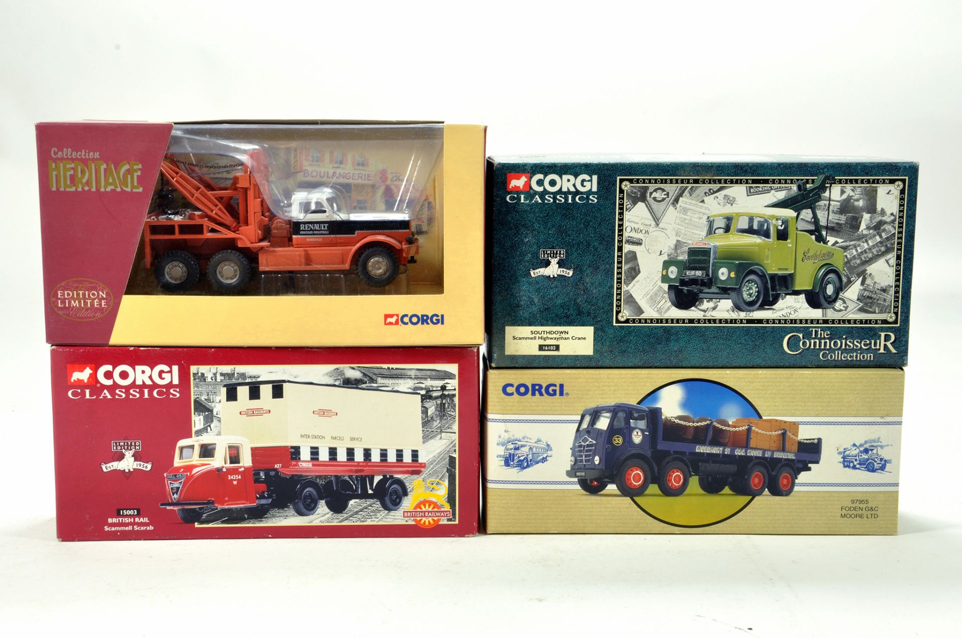 Assorted Corgi Commercial Diecast group comprising various issues inc Breakdown trucks and Brewery