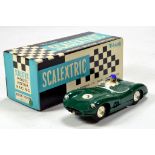 Early Scalextric comprising C.57 Aston Martin . Displays well in original box.