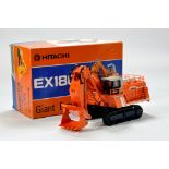 Shinsei 1/60 construction issue comprising Hitachi EX1800 Excavator. Generally E to NM.