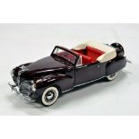 Franklin Mint 1/24 Precision Diecast issue comprising 1941 Lincoln Continental. Generally F.