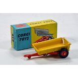 Corgi No. 51 Massey Ferguson Tipping Trailer. E to NM in E Box.