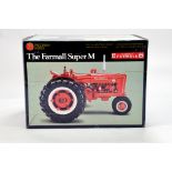 Ertl 1/16 Precision Series Farm Issue Comprising Farmall Super M Tractor. E to NM in Box.