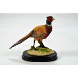 A static presentation piece comprising a Pheasant. Fine Model with Box.