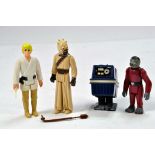 Kenner Early Issue Star Wars Figure issues comprising Luke Skywalker, Tusken Raider with weapon,