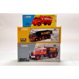 Corgi 1/50 diecast truck issues comprising trio of Corgi Classic commercials. E to NM in Boxes. (3)