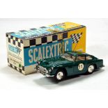 Early Scalextric comprising C.68 Aston Martin in Green. Untested but displays well.