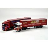 Corgi 1/50 unboxed diecast truck issues comprising Barry Proctor and N Emerson. Generally VG. (2)