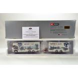 WSI 1/50 diecast precision truck issue comprising Scania Topline R560 Skirted Truck with Box Van