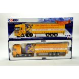 Corgi 1/50 diecast truck issue comprising No. CC14115 DAF 105 Curtainside in livery of Liam