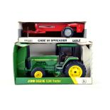 Ertl 1/16 Farm issues comprising John Deere 8200 and one other. Generally E to NM. (2)