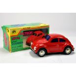 Meteor Plastic Issue Volkswagen Beetle. Friction Drive. VG to E in Box.