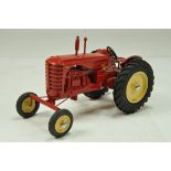 An unusual 1/16 Massey Harris 744D Tractor. Bespokely presented. Generally E.