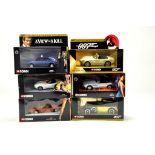 Corgi diecast comprising James Bond Definitive Bond Collection Series issues. E to NM in Boxes.