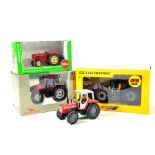 Assorted Farm Diecast comprising Britains, Siku, ROS and Universal Hobbies. Generally G to VG. (4)