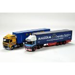 Corgi 1/50 unboxed diecast truck issues comprising D R Macleod and WH Malcolm. Generally VG. (2)