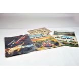 Scalextric Catalogues and Layout literature. (4)