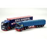 Corgi 1/50 unboxed diecast truck issues comprising Stan Robinson and A Hingley. Generally VG. (2)