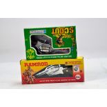 Lone Star diecast metal issue of toy cap pistols. E to NM.