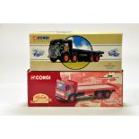 Corgi 1/50 diecast truck issues comprising Corgi Classic commercial flatbed issues. E to NM in