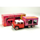 A Chinese issue Large Scale Tin Plate Circus Animal Truck. Displays well hence E in Box.