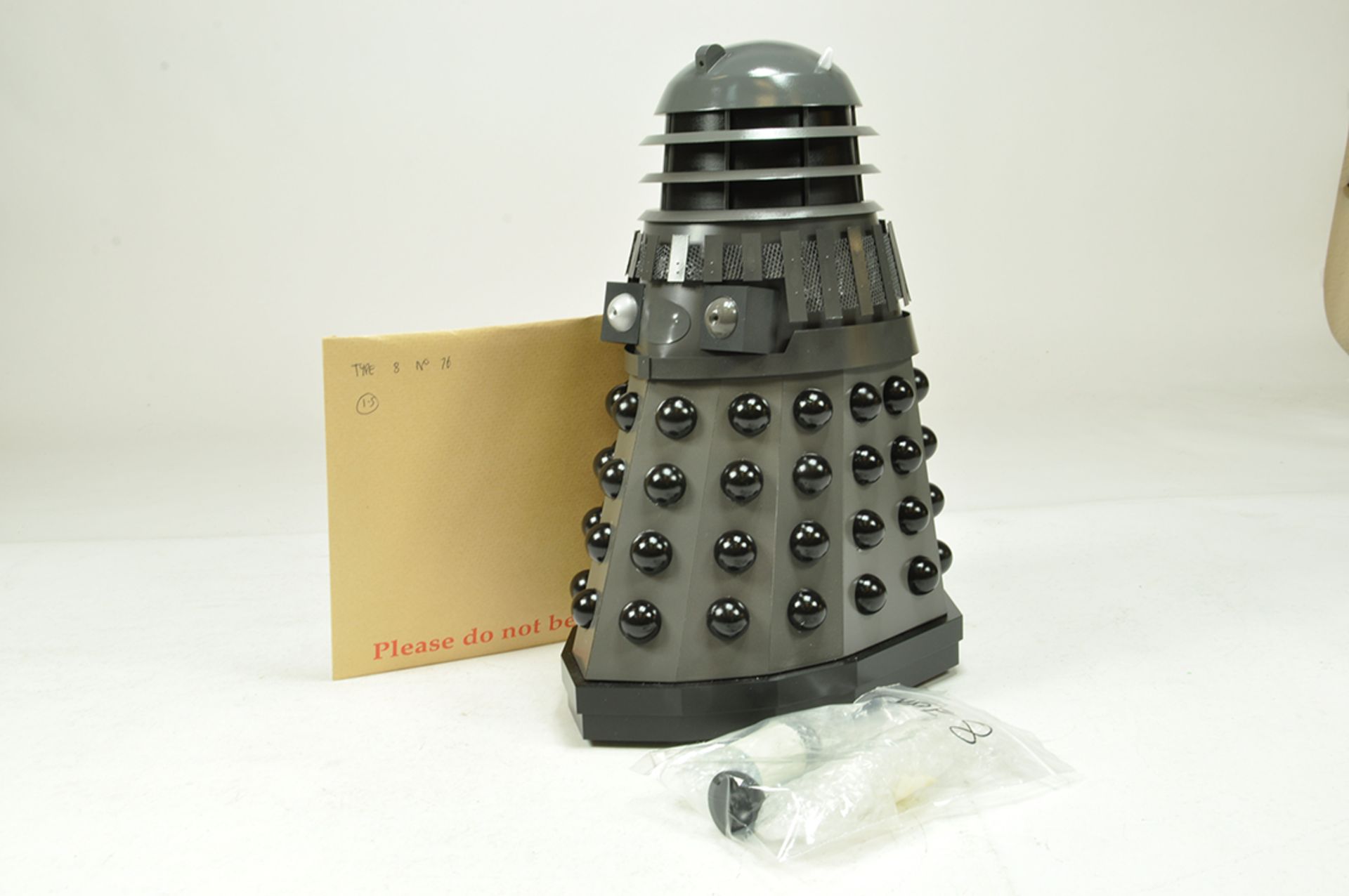 ARC Series of 1/5 scale Handbuilt Dr Who Dalek issues comprising Type 8 No. 76 Dalek. Complete