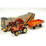 Forma-Toys 1/43 Fiat Tractor and Trailer Set. Generally VG (perishment on tyres) in G Box.