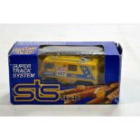 Vintage Scalextric STS System issue comprising Off Road 4X4. Untested but appears VG in Box.