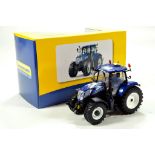 Universal Hobbies 1/32 New Holland T7.210 Scottish Flag Edition Tractor. E to NM with Box.