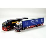 Corgi 1/50 unboxed diecast truck issues comprising Rawlings and WH Malcolm. Generally VG. (2)