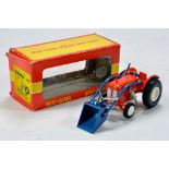 Mini Gama No. 940 Fiat Tractor with Loader. Hard to find model is E to NM in G Box.