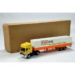 Alan Smith Auto Models ASAM 1/48 Truck issue comprising Leyland Box Trailer combination in